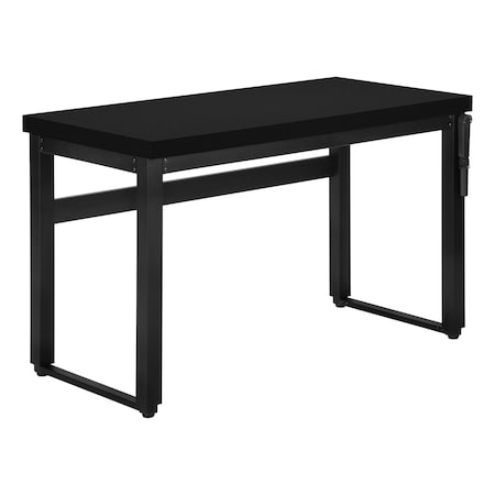 Monarch Specialties Computer Desk, Home Office, Standing, Adjustable, 48"L, Work, Laptop, Metal, Laminate, Black I 7682